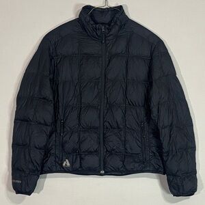 Eddie Bauer First Ascent EB800 Black Goose Down Puffer Jacket (No Size Tag)